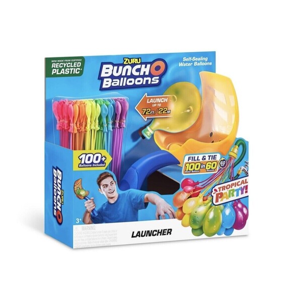 Bunch O Balloons Tropical Party Rapid-Filling Self-Sealing Water Balloon… - Picture 2 of 6
